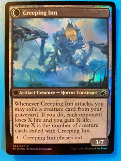 MTG 1x FOIL Hostile Hostel Innistrad: Midnight Hunt Magic the Gathering x1 NM - Image 2