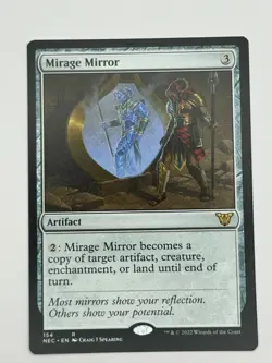 Mirage Mirror - Commander: Kamigawa: Neon Dynasty: #154, MTG Nm Artifact - Image 1