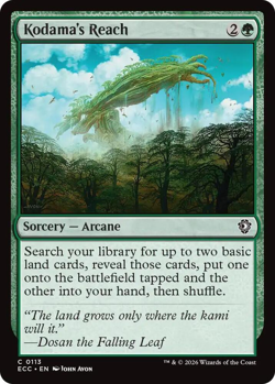 MTG magic 1x Kodama's Reach (M/NM) Commander Lorwyn Eclipsed - Image 1