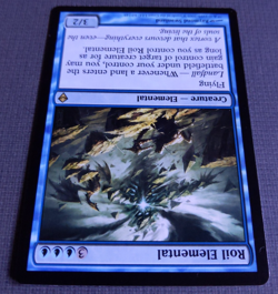 MTG Roil Elemental NM – Zendikar Rare Elemental Creature Landfall EDH - Image 3