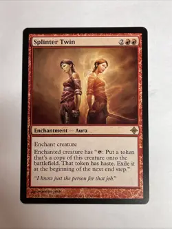 Splinter Twin Rise of the Eldrazi #165 Rare - Image 1