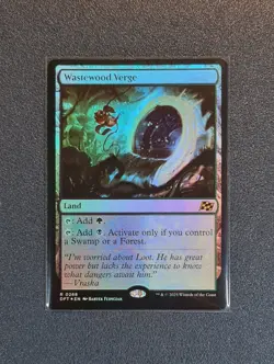 MTG Wastewood Verge - Foil - Aetherdrift - DFT - Near Mint+ Condition - Image 1