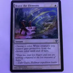Brave the Elements MtG Zendikar LP - Image 1