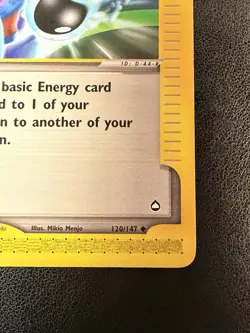 Energy Switch - 120/147 - WOTC e-Reader Aquapolis Set Pokemon Card - LP - Image 4