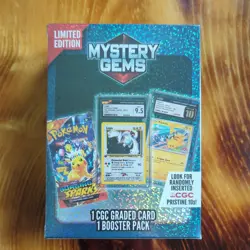 Pokemon TCG: Limited Edition Mystery Gems (1 Graded Card, 1 Booster Pack) - Image 1
