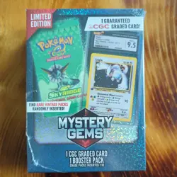 Pokemon TCG: Limited Edition Mystery Gems (1 Graded Card, 1 Booster Pack) - Image 2