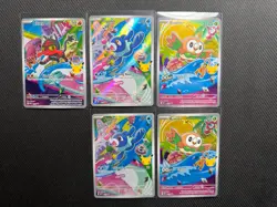 Pokemon First Partner Promos 30th Anniversary Litten Rowlet Popplio - Image 1