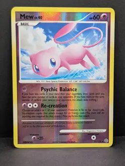 Mew 15/132 Secret Wonders Reverse Holo Rare Pokemon TCG Nintendo LP - Image 1