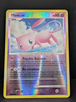 Mew 15/132 Secret Wonders Reverse Holo Rare Pokemon TCG Nintendo LP - Image 3