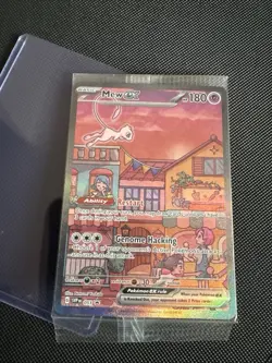 Pokemon TCG Sealed Mew EX 053 Holo Black Star Promo Scarlet & Violet 151 - Image 1