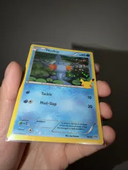 Mudkip 19/25 2021 McDonalds 25th Anniversary Pokemon Error Holo-bleed & Non LOT - Image 3