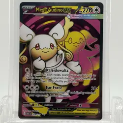 Pokemon TCG Ascended Heros Mega Audino ex #253/217 Ultra Rare NM - Image 1