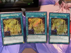 Yu-Gi-Oh! Gravekeeper's Inscription Secret Rare 1st Edition PHHY-EN000 - Image 1
