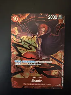 Shanks P-097 Promo Event Pack Vol. 8 Store Treasure Cup One Piece Card English - Image 1