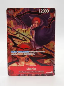 Shanks P-097 Promo Event Pack Vol. 8 Store Treasure Cup One Piece Card English - Image 1