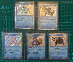 Pokemon TCG Paldean Fates Shiny Rare Water Collection - Lot of 10 Cards - Image 1