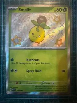 Pokemon TCG S&V Paldean Fates Shiny Rare Grass Collection - Lot of 10 Cards - Image 2