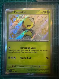 Pokemon TCG S&V Paldean Fates Shiny Rare Grass Collection - Lot of 10 Cards - Image 4