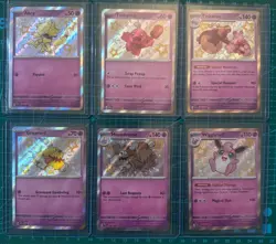 Pokemon TCG S&V Paldean Fates Shiny Rare Psychic Collection - Lot of 12 Cards - Image 1