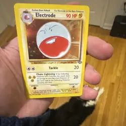 Pokemon Electrode Jungle Holo Rare Unlimited 90 HP 2/64 1999 English Card - Image 1