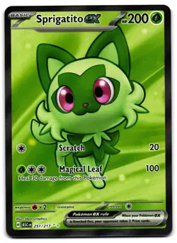 Sprigatito ex 251/217 - ME: Ascended Heroes Ultra Rare Pokemon TCG - NM Card - Image 1
