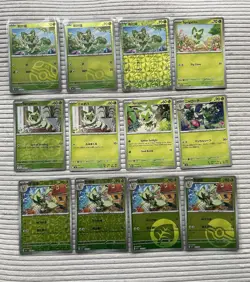 Pokemon TCG: Sprigatito & Floragato Lot - 12 Cards - Image 2