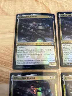 Set of 4 Killian, Ink Duelist | Strixhaven School of Mages | MTG Magic Cards - Image 2