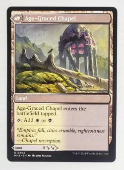 x1 Glasswing Grace/Age-Graced Chapel NM 254 MH3 Modern Horizons MTG Magic - Image 1
