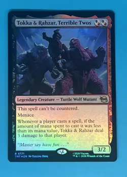 Tokka & Rahzar, Terrible Twos Teenage Mutant Ninja Turtles Foil - Image 1