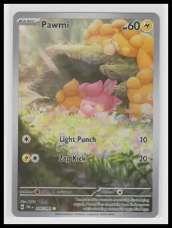 Pokemon SV: Paldean Fates #226/091 Pawmi Holo - Image 1