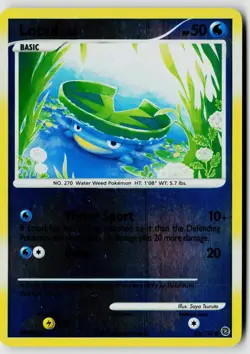 Pokemon Secret Wonders #92/132 Lotad Reverse Holo - Image 1