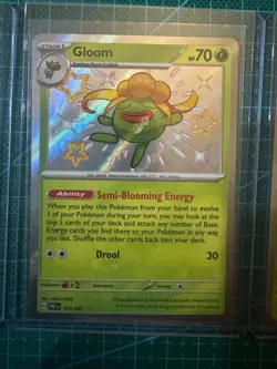 Pokemon TCG Shiny Rare Oddish 92/91 & Gloom 93/91 & Vileplume 94/91 - PAL ENG - Image 3