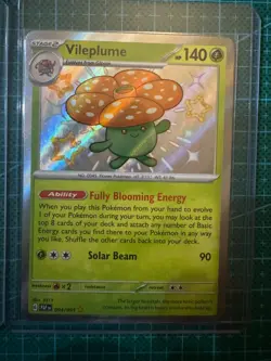 Pokemon TCG Shiny Rare Oddish 92/91 & Gloom 93/91 & Vileplume 94/91 - PAL ENG - Image 4