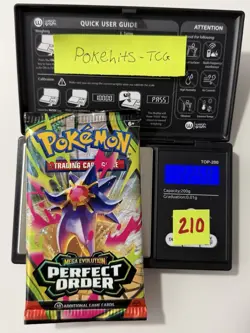 (HEAVY)🔥 22.58g Pokemon TCG Perfect Order Booster Pack Factory Sealed✅ - Image 1