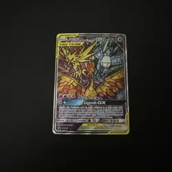 POKEMON S.M. HIDDEN FATES MOLTRES & ZAPDOS & ARTICUNO GX TAG TEAM PROMO SM210 - Image 1