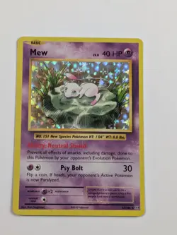 Pokemon 2016 Xy Lily Pad Mew 53/108 - Image 1