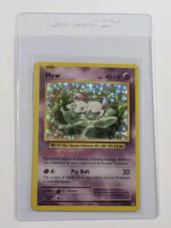 Pokemon 2016 Xy Lily Pad Mew 53/108 - Image 4