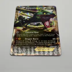 Pokemon Rayquaza EX - 85/124 - Pokemon Dragons Exalted Black & White NM - Image 2
