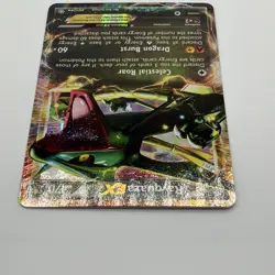 Pokemon Rayquaza EX - 85/124 - Pokemon Dragons Exalted Black & White NM - Image 3