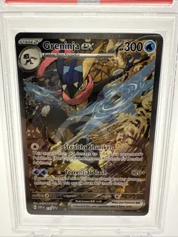 2024 Pokemon SVP #132 Greninja ex PSA 9 MINT – Special Illustration Collection – - Image 2