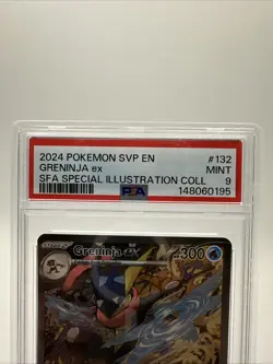 2024 Pokemon SVP #132 Greninja ex PSA 9 MINT – Special Illustration Collection – - Image 3
