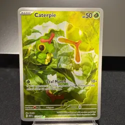 Caterpie Illustration Rare - 172/165 (Pokemon TCG, Sv: Scarlet & Violet 151) - Image 1