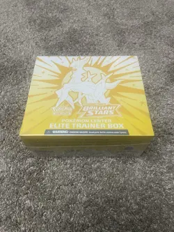 Pokemon Center Brilliant Stars Elite Trainer Box Sword And Shield ETB 💎 - Image 1