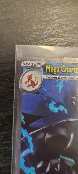 Mega Charizard X ex SIR Phantasmal Flames 125/094 Near Mint Pokemon TCG - Image 4