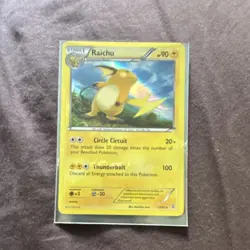 Pokemon TCG Raichu Holo rare 27/83 Generations Stage 1 90HP - Image 3