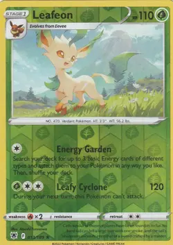 Pokemon TCG Leafeon 013/189 Pokemon Astral Radiance NM/M - Image 1