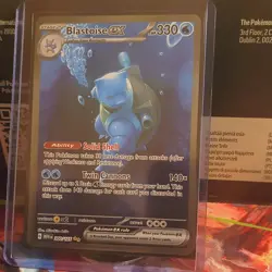 Pokemon Blastoise ex Special Illustration Rare Full Art Holo Sv: Scarlet & Viol… - Image 1