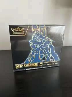 Pokemon Mega Evolution Lucario Pokemon Center Elite Trainer Box - Image 1