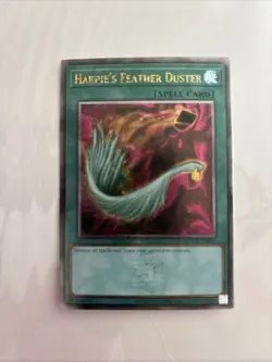 Yugioh Harpie's Feather Duster EDC1-EN001 Quarter Century Secret Rare - Image 1