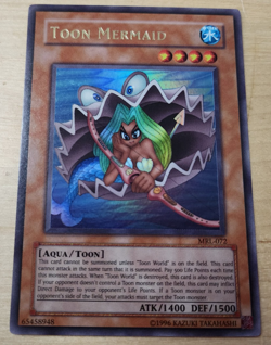 Yu-Gi-Oh! Toon Mermaid MRL-072 Ultra Rare Unlimited Edition Exactly as Seen - Image 1